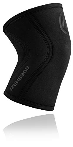 Rehband Rodillera RX 7 mm Carbon Black Carbon Black, talla M