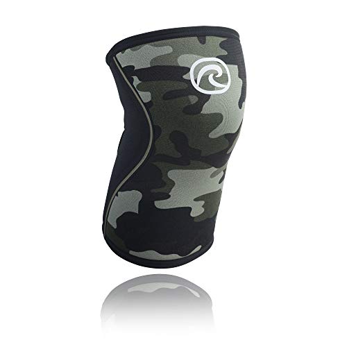 Rehband RX Knee Sleeve 5 mm Rodillera, Camoflage, S