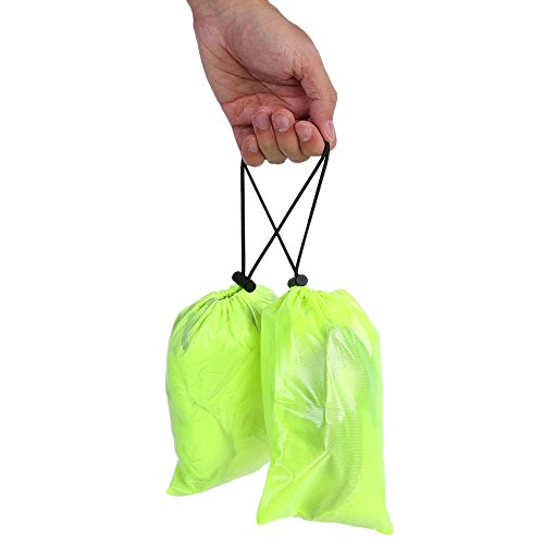 Rehomy Chubasquero Unisex con Pantalones para Hombres y Mujeres Impermeables para Ciclismo Trajes de Lluvia con Dos Bolsas de Almacenamiento