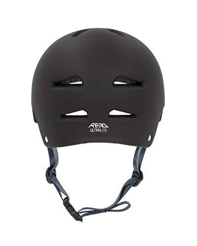 REKD Junior Ultralite In-Mold Helmet Casco, Juventud Unisex, Black (Negro), XXS/XS 49-52cm
