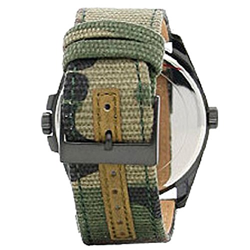 Reloj Guess Mens Alpha Dual Time Camuflaje W0505G1