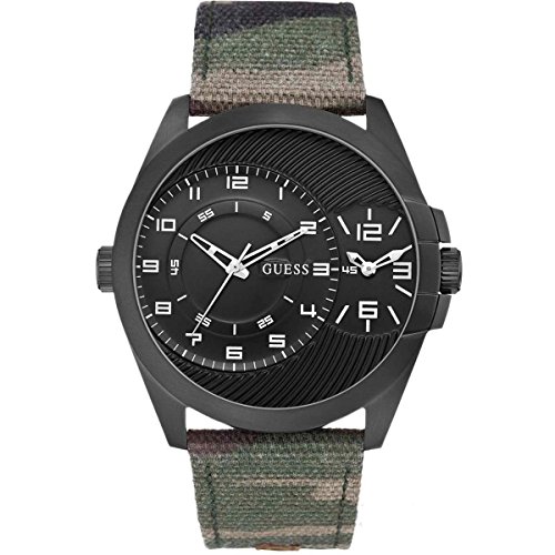 Reloj Guess Mens Alpha Dual Time Camuflaje W0505G1