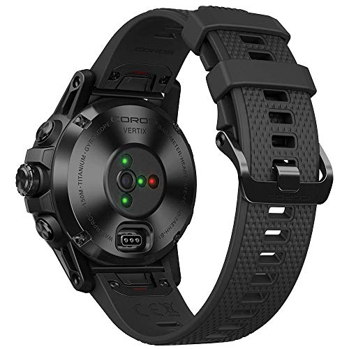 Reloj Multiaventura COROS VERTIX GPS, esfera de titanio y cristal de zafiro, navegación, monitoreo oxígeno en sangre 24/7, entrenador, botón digital y batería ultra duradera incluso en climas extremos