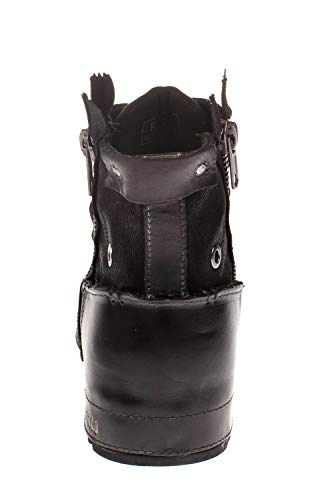 Replay Clutch, Botas Estilo Motero Hombre, Negro, 43 EU