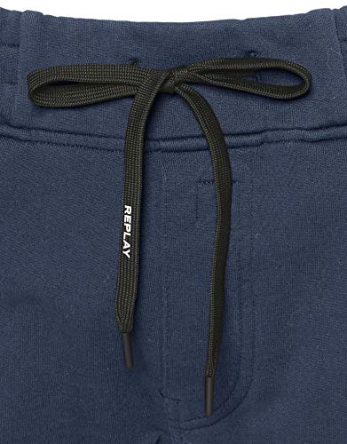 REPLAY M9715 Pantalones de Deporte, Azul (Blue 085), S para Hombre