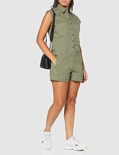 REPLAY W1035 .000.80865g Mono, Verde (Light Military 677), XS para Mujer