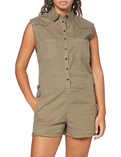 REPLAY W1035 .000.80865g Mono, Verde (Light Military 677), XS para Mujer