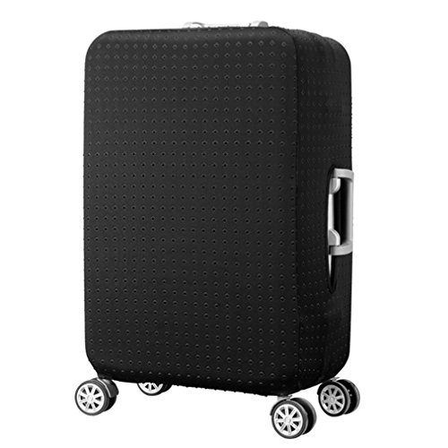 Resistente al Agua Print Trolley Case Funda Protectora para 31/32 Maleta de Equipaje Lavable Maleta de Viaje XL Negro