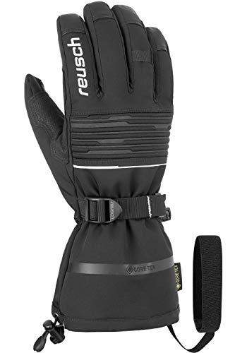 Reusch Isidro GTX - Guantes, color blanco y negro