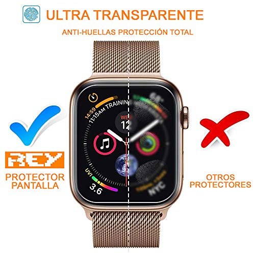 REY 6X Protector de Pantalla para Garmin Fenix 3 - Fenix 3 HR