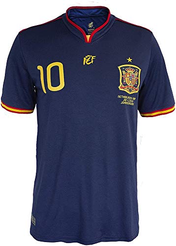 RFEF - Camiseta oficial conmemorativa final Mundial Sudáfrica 2010 dorsal 10