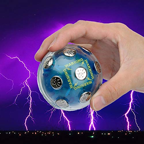 Richoyster Bola de diversión impactante Bola impactante Entretenimiento Bola de Descarga eléctrica Bola de Electroman complicado Juguetes electrónicos