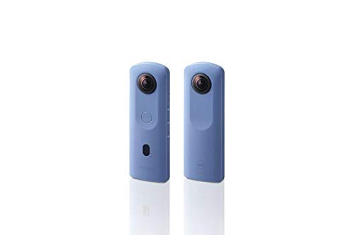 RICOH Theta SC2 Blue 360°Cámara 4K Video con estabilización de Imagen Imagen Transferencia de Datos de Alta Velocidad Hermosa visión Nocturna con bajo Nivel de Ruido