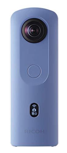 RICOH Theta SC2 Blue 360°Cámara 4K Video con estabilización de Imagen Imagen Transferencia de Datos de Alta Velocidad Hermosa visión Nocturna con bajo Nivel de Ruido