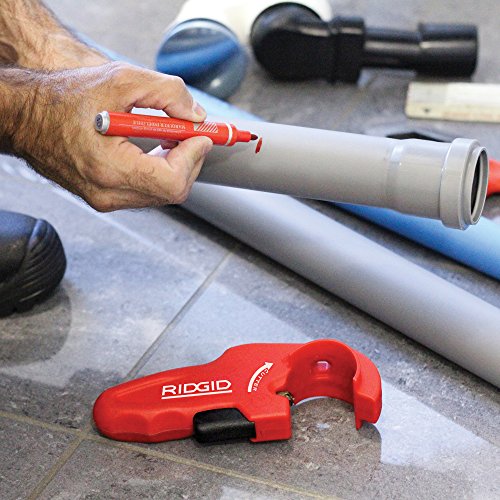 RIDGID 40868 Modelo PTEC 5000 Cortador de tubos de plástico de desagüe, Cortatubos de 50 mm