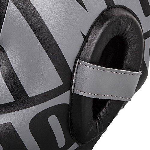 Ringhorns Nitro Cascos de Boxeo, Unisex Adulto, Negro, Talla única