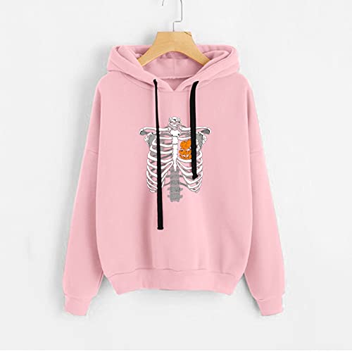 riou Sudadera con Capucha para Mujeres Otoño Invierno Tallas Grandes Casual Chaqueta Caliente y Esponjoso Tops Suéter Abrigo Jersey Hoodies Deportivos Pullover Moda Originales