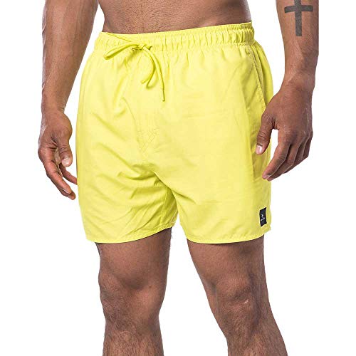 Rip Curl Bañador para hombre, estilo surf, amarillo, XXL