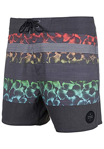 RIP CURL Retro Haze 16'' Bañador, Hombre, Black, 34