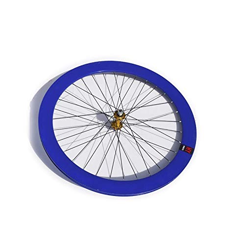 Riscko 004lurb Rueda Trasera Bicicleta Personalizada Fixie Talla L Urbana Azul