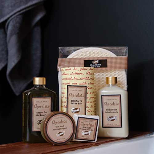 Rituals Set de Regalo Mujer | Set Bano perfuma Chocolate | Regalo Cumpleaños Mujer y Mama | Set Regalo Mujer | Regalo Navidad | Cesta Belleza Cuidado y Bienestar | CHOCOLAT