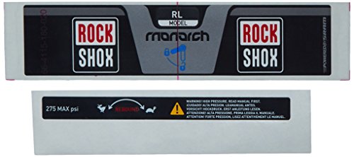 Rock Shox Monarch RL - Suspensión para Bicicletas, Color Negro, Talla n/a