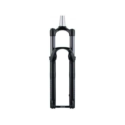 RockShox Horquilla Recon Plata RL - Crown 27.5" Boost 15X110 Alum STR TPR 46OFFSET Solo Aire (Incluye Tuerca Estrella & MÁXICO Steal) D1 2021: Negro Brillo 100MM