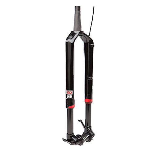 Rockshox RS1 ACS Solo Air 100 Predictive Steering Accelerator X-Loc Remote Right Carbon Steerer - Repuesto de Ciclismo, Color Negro, Talla 29"