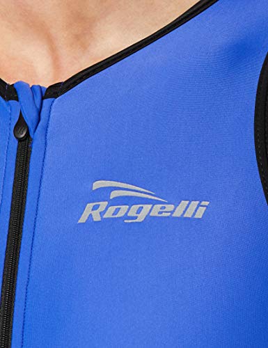 Rogelli - Traje de triatlón para Adulto, Color Azul, Primavera/Verano, Hombre, Color Negro - Negro y Azul, tamaño M