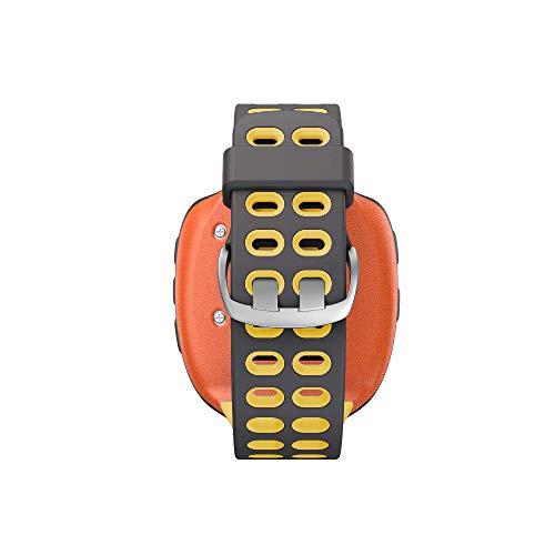 RongYooo WIIKAI Compatible con Garmin Forerunner 310XT Correas para Relojes, Correa de Pulsera de Reemplazo.(Amarillo Gris Cian)