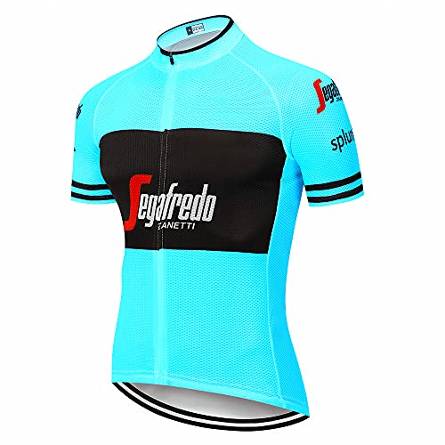 Ropa Ciclismo Manga Corta Maillot Ciclismo Verano Hombre para Bicicletas de Carretera de Montaña