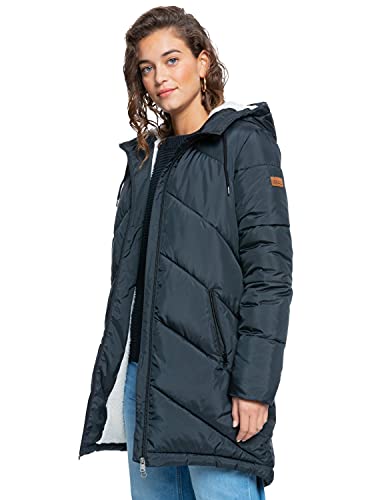 Roxy Storm Warning - Abrigo que Repele el Agua - Mujer - L - Negro