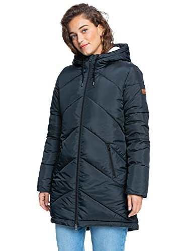 Roxy Storm Warning - Abrigo que Repele el Agua - Mujer - L - Negro