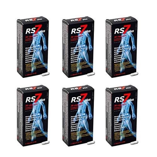 RS7 Plus Articulaciones 180 Cápsulas Family Pack + Muestra gratuita Crema Fisio Forte