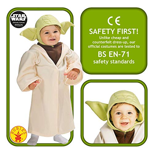 Rubies 's oficial Disney Star Wars Yoda – infantil del bebé del niño