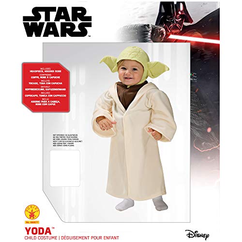 Rubies 's oficial Disney Star Wars Yoda – infantil del bebé del niño