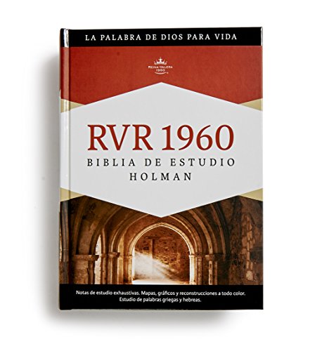 RVR 1960 Biblia de Estudio Holman, tapa dura con indice