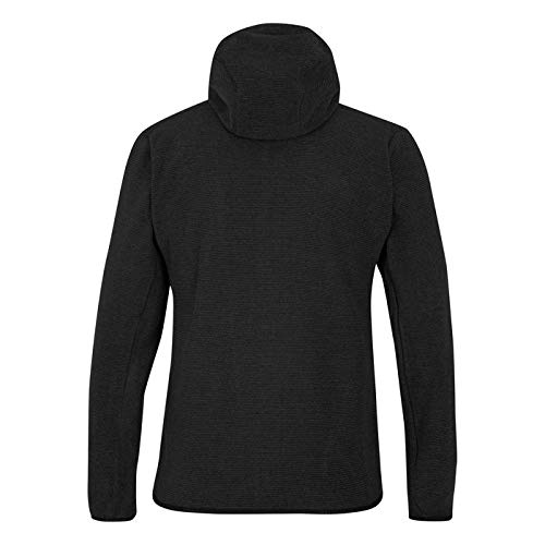 Salewa NUVOLO PL M JKT, Chaqueta Polar Midlayer, Hombre, 46/S, negro