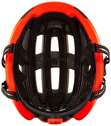 Salice Gavia S-M Casco, Adultos Unisex, Nero Rosso, Medium