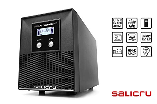 Salicru SPS 3000 Advance t – Sistema de alimentación ininterrumpida (sai/ups) de 3000 va Line-Interactive senoidal Torre, Negro (6A0EA000005)