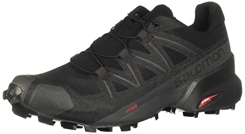 Salomon 406840_44 2/3, Zapatillas de Running Hombre, Negro Black Black Phantom, EU