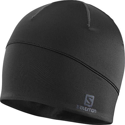 Salomon Active Beanie - Beanie Hat Hombre, Negro (Black/Ebony), Talla única