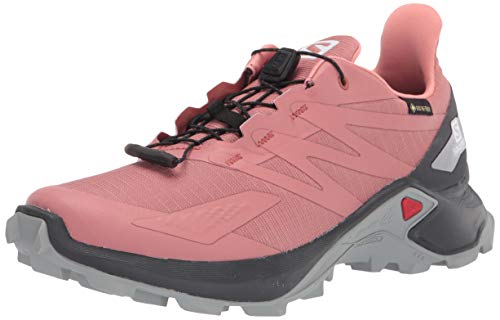 SALOMON Calzado Bajo Supercross Blast GTX, Zapatillas de Trail Running Mujer, BRIC, 36 EU