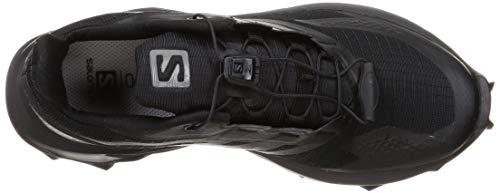 SALOMON Calzado Bajo Supercross Blast, Zapatillas de Trail Running Mujer, Black/Bl, 40 2/3 EU