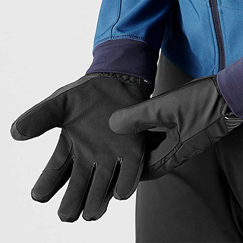 Salomon RS Warm Glove Guantes de esquí nórdico, Unisex Adulto, Negro (Black), M