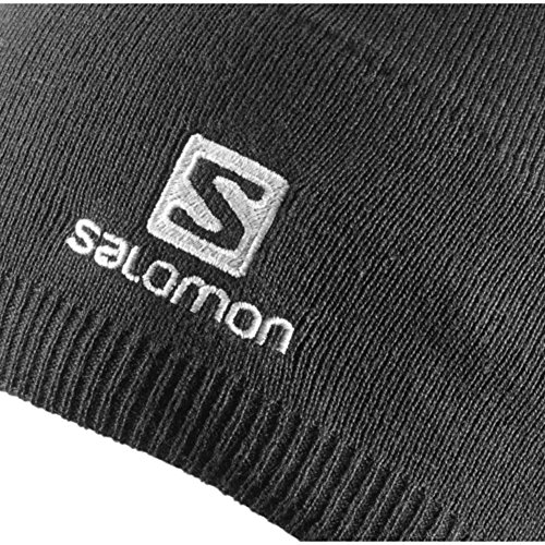 Salomon Salomon Beanie - Gorro Unisex adulto, Negro (Black), Talla única