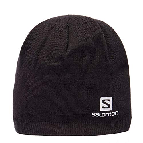 Salomon Salomon Beanie - Gorro Unisex adulto, Negro (Black), Talla única