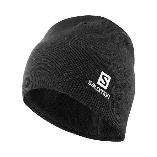 Salomon Salomon Beanie - Gorro Unisex adulto, Negro (Black), Talla única