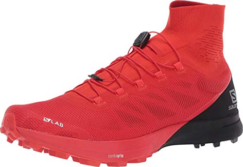 SALOMON Shoes S/Lab Sense, Zapatillas de Running Unisex Adulto, Multicolor (Racing Red/Black/White), 44 EU