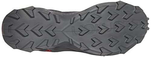 SALOMON Shoes Supercross 3, Zapatillas de Trail Running Hombre, Ebony/Lunar Rock/Quiet Shade, 44 EU